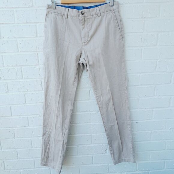 Vineyard Vines By Shep & Ian Men’s Tan Club Preppy Chino Size 32x32 - Picture 3 of 7